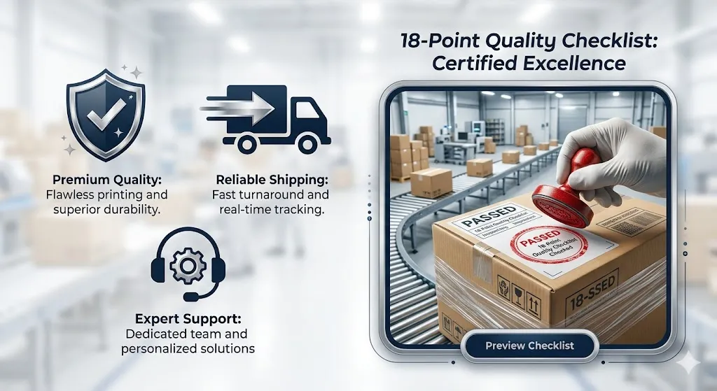 CustomPrintline Packaging Expertise Checklist