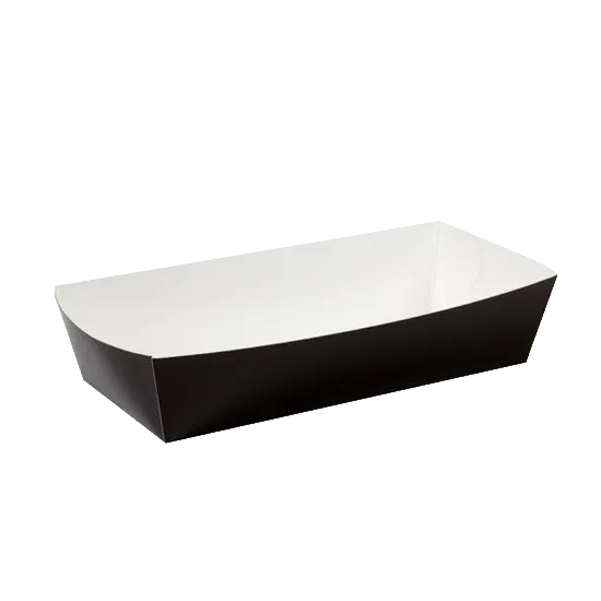 Black Food Tray