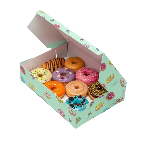 Cardboard Boxes For Donuts