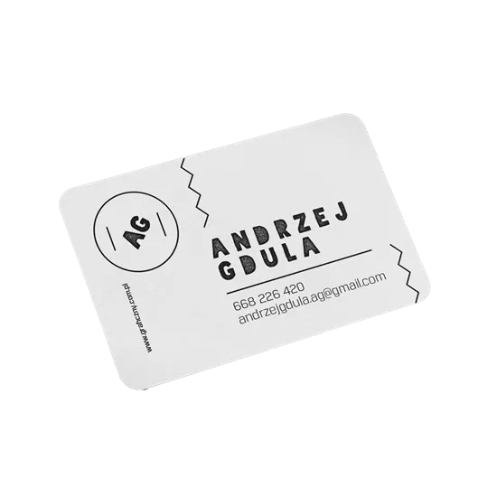 Cardboard Business Card