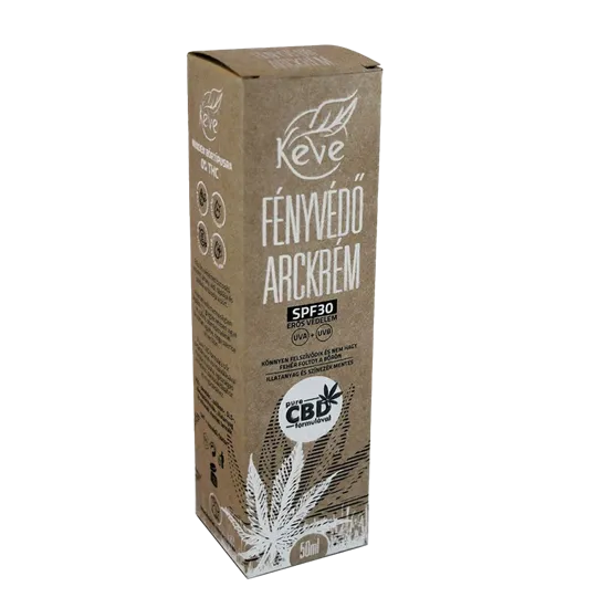 CBD Cream Kraft Box