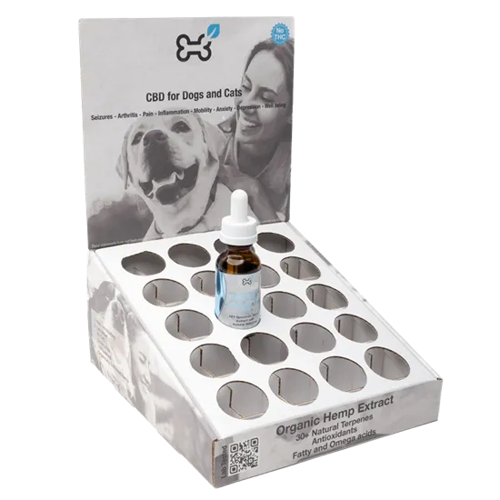 CBD Dropper Display Box with Insert