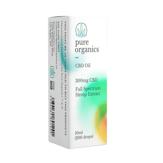 CBD Hemp Oil Extract Box