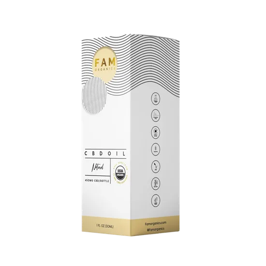 CBD Natural Oil Box