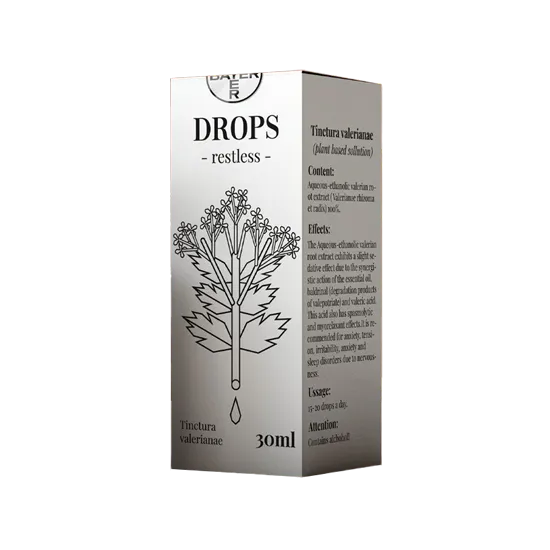 CBD Oil Drops Box