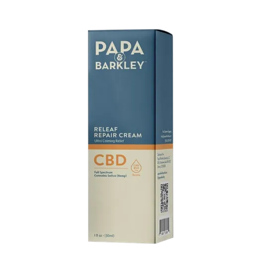 CBD Releaf Repair Cream Box