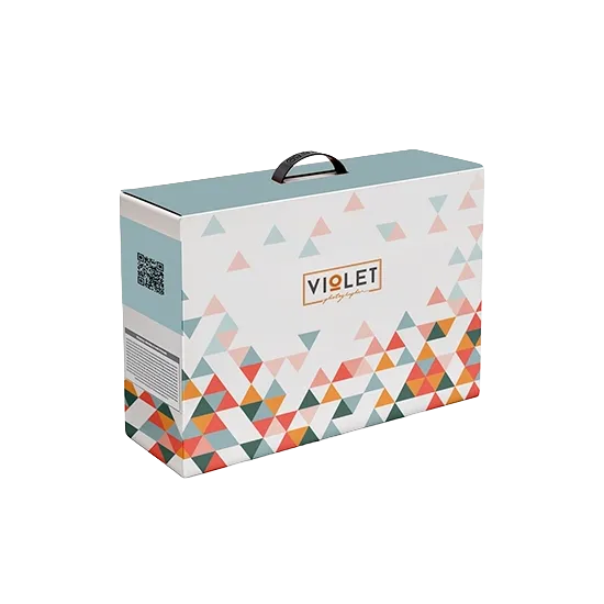 Corrugated Box with Handle