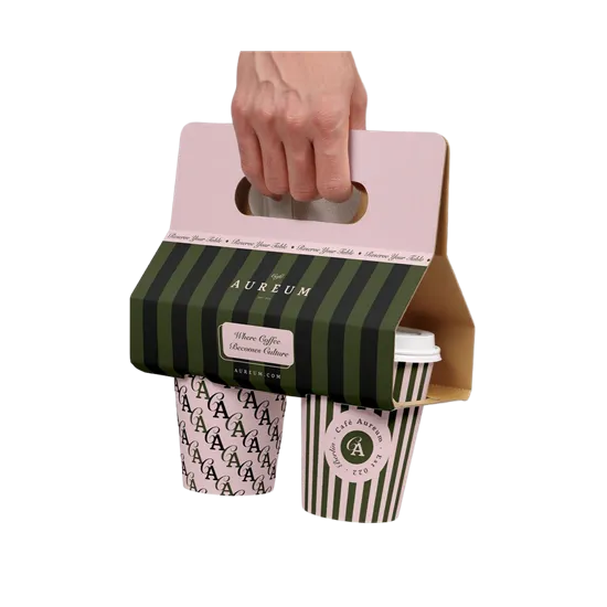 Corrugated Cup Carrier