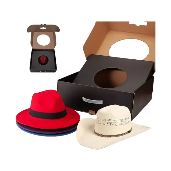 Cowboy Hat Box with Window