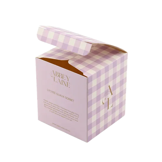 Custom Printed Candle Boxes