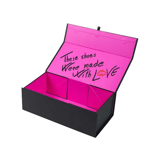 Custom Shoe Box with Magnetic Closure