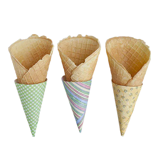 Custom Waffle Cone Sleeves