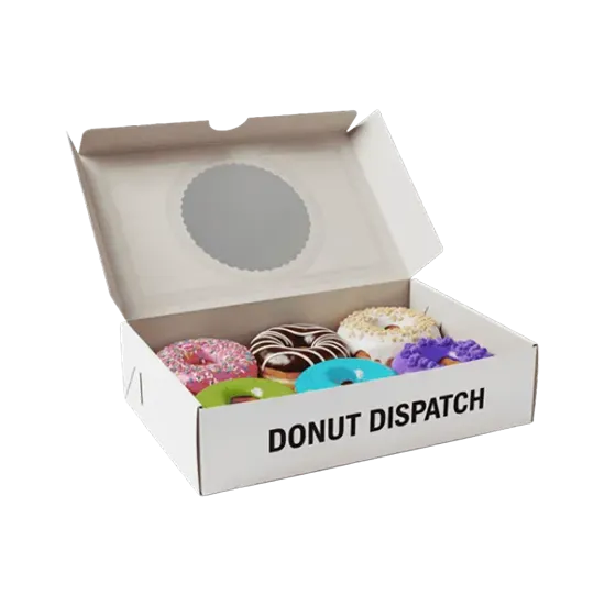 Donut Box Mailer