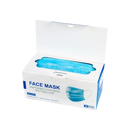 Face Mask Packaging Box