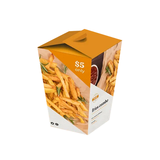 French Fries In Container
