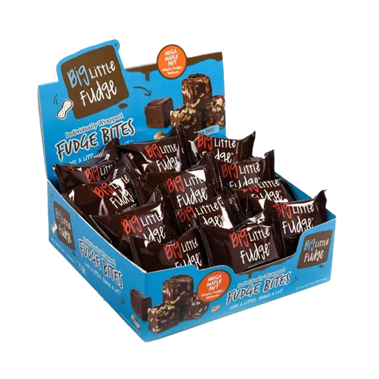 Fudge Bites Display Box