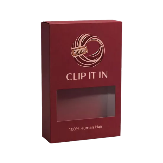 Hair Extension Packaging Box