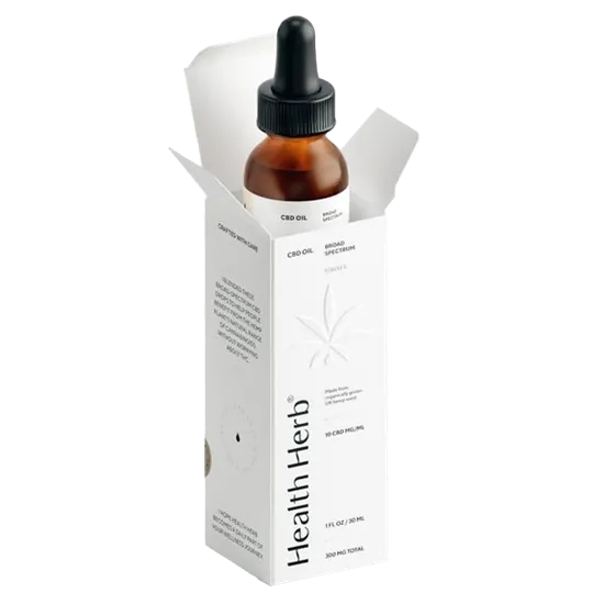 Hemp Oil Tuck Box