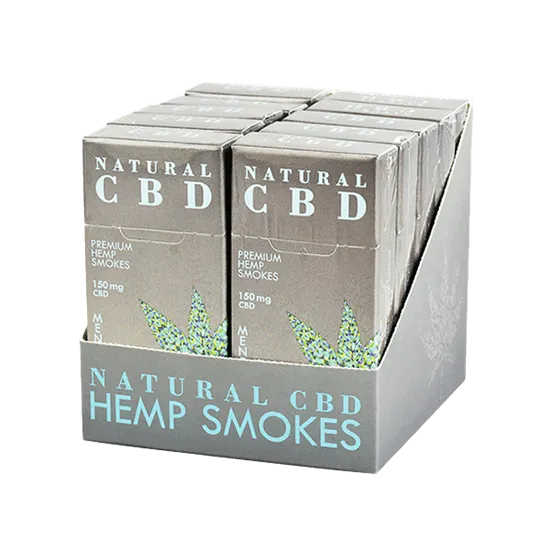 Hemp Smokes Display Box