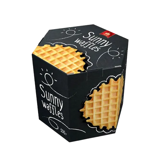 Hexagon Waffle Box