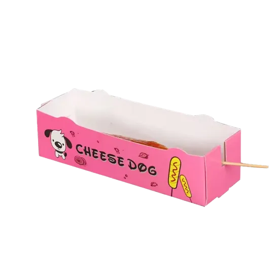 Hot Corn Dog Custom Tray