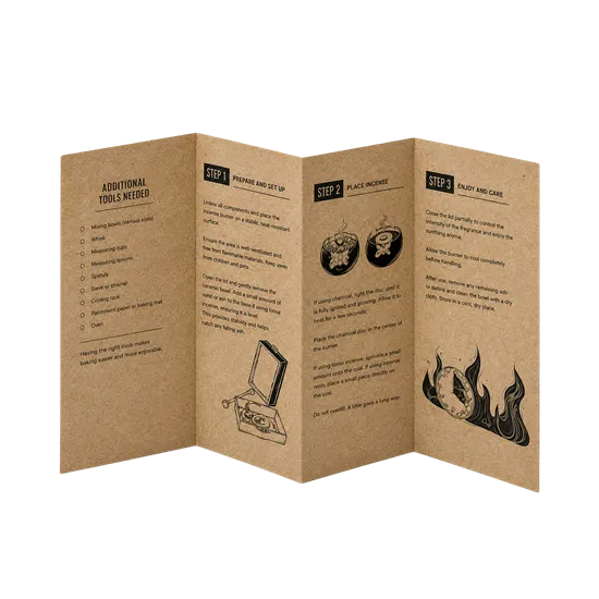 Kraft 4 Pocket Folder