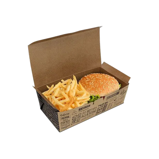 Kraft Burger Box