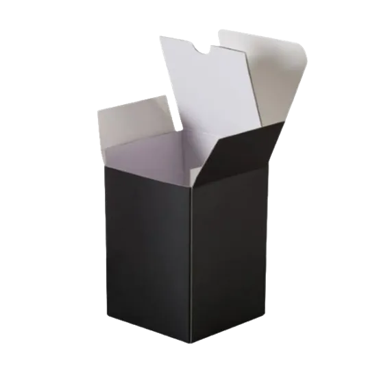 Matte Black Candle Box