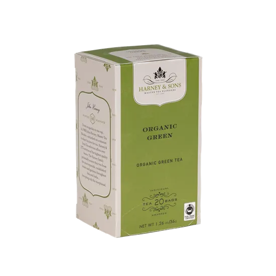 Organic Green Tea Box