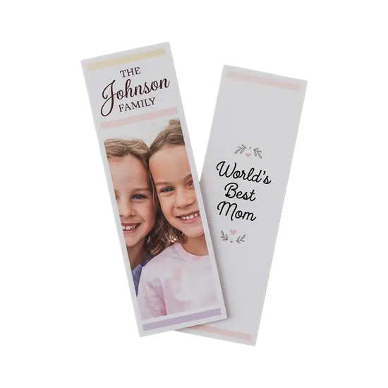 Personalised Photo Bookmark