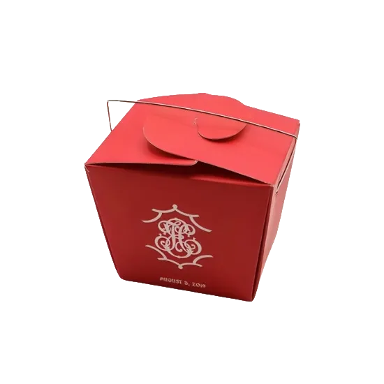 Personalized Chinese Take Out Boxes