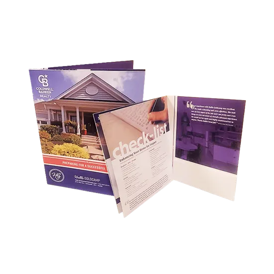 Personalized Presentation Folders