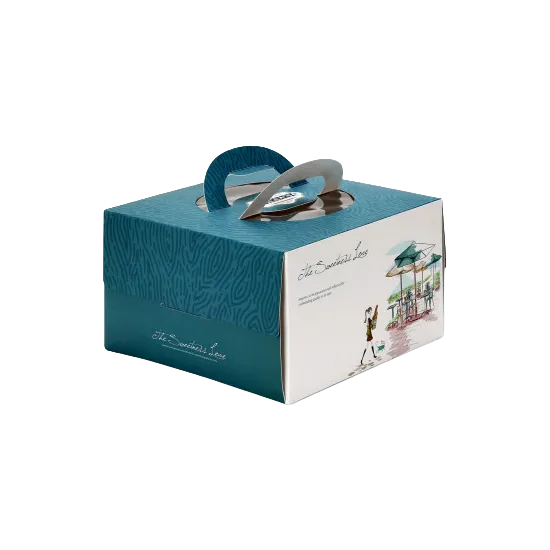Printed Box With Handle