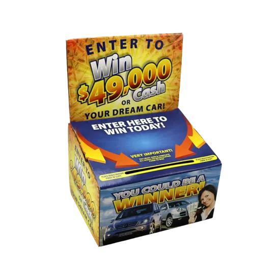 Raffle Ticket Box