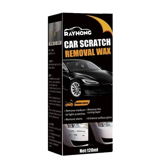 Scratch Remover Wax Packaging