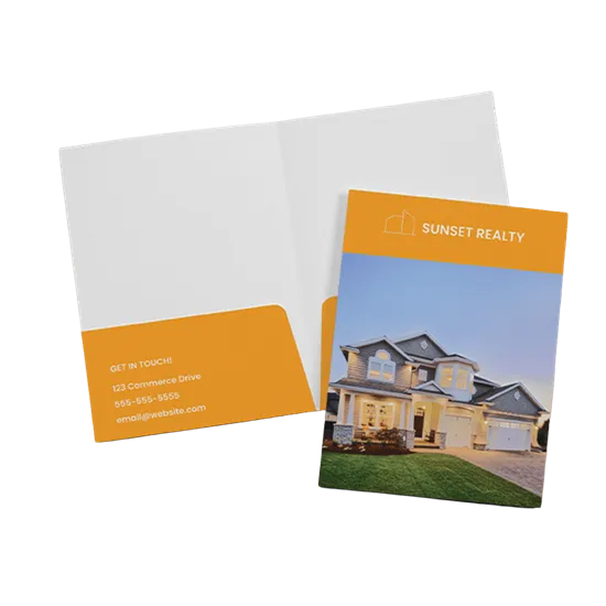 Square Pocket Folder