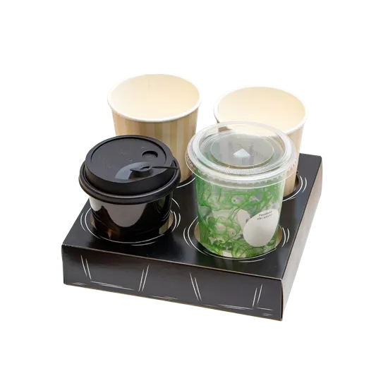 4 Cup Carrier Tray