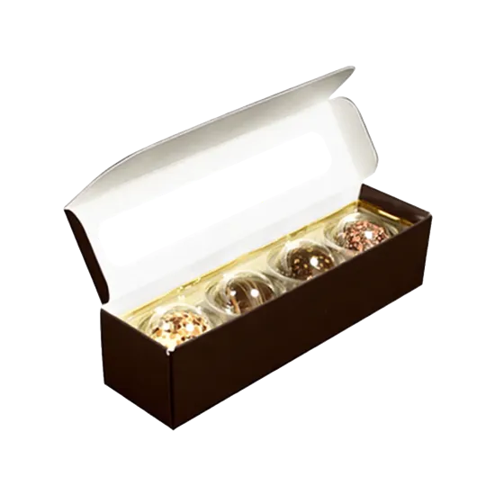 4 Piece Truffle Boxes