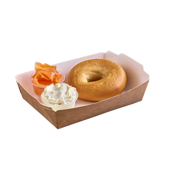 Bagel Food Tray