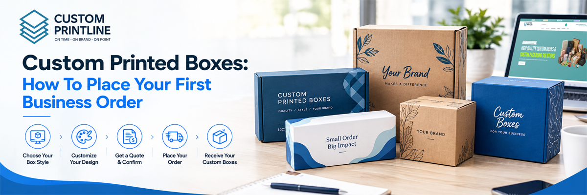 Custom Printed Boxes: How to Place Your First Business Order