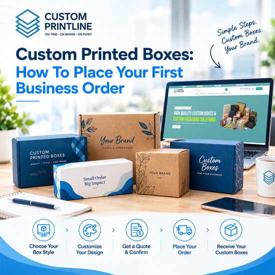 Custom Printed Boxes: How to Place Your First Business Order