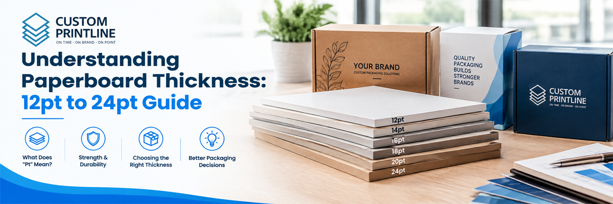 Understanding Paperboard Thickness: 12pt to 24pt Guide
