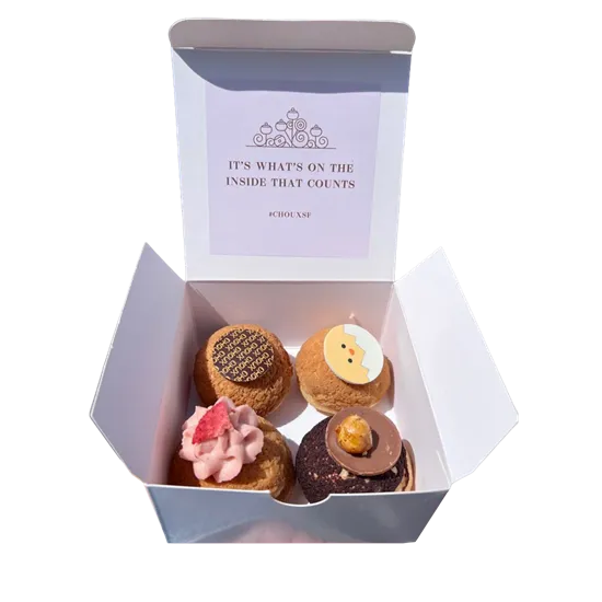 Cardboard Choux Box