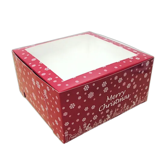 Christmas Cake Box