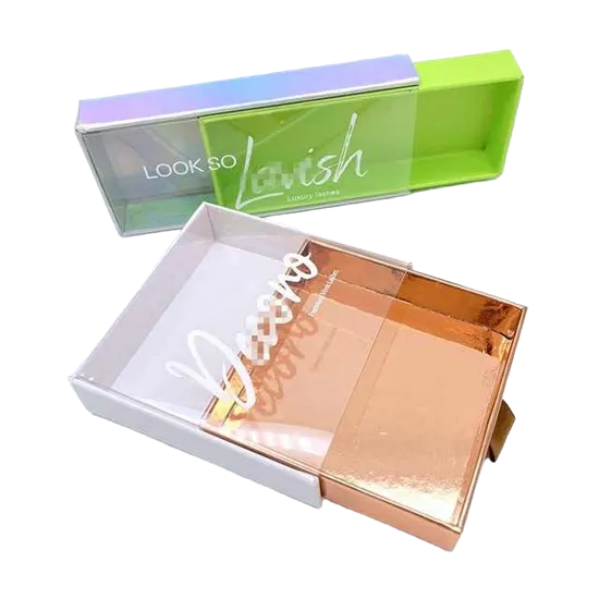 Clear PVC Hair Extention Box