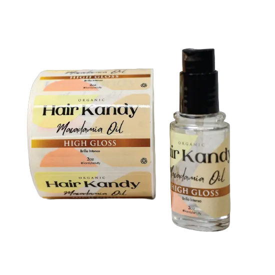 Cosmetic Bottle Labels