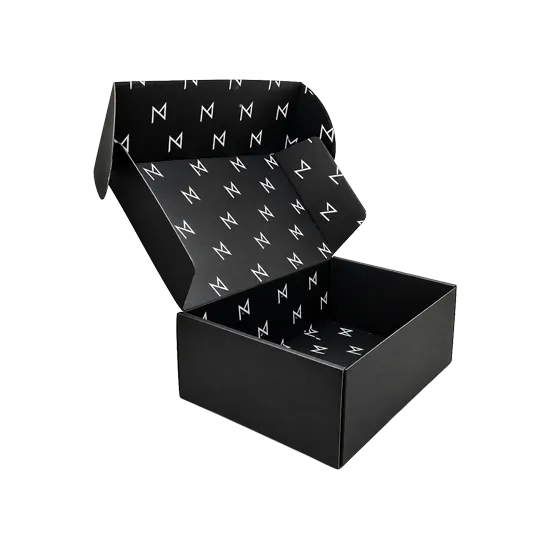 Custom Matte Black Mailer Boxes