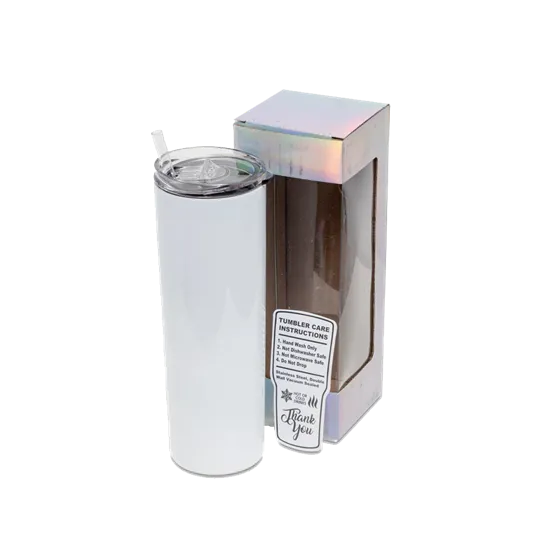 Custom Printed Tumbler Box with Window