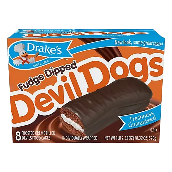 Fudge Dipped Devil Dogs