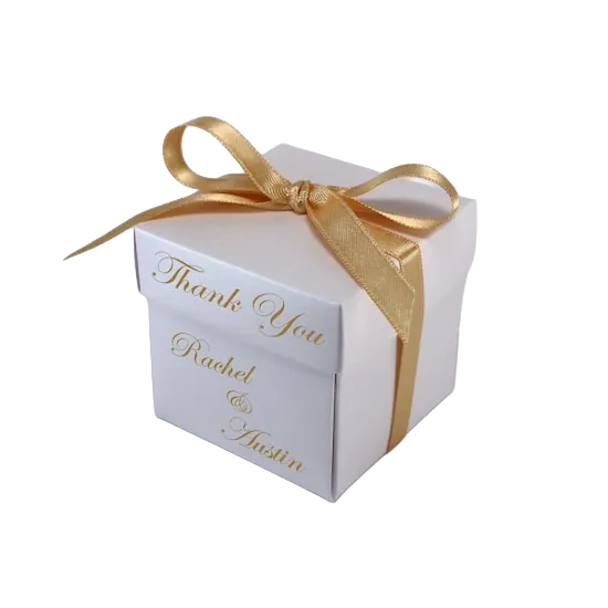 Gold Foil Party Boxes